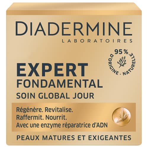 Diadermine - Expert Fondamental - Crème de Jour Anti-âge - Pot 50 ml