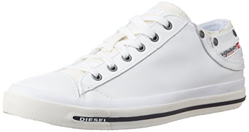 Diesel "Magnete" Exposure Low I- Sne, Zapatillas Bajas Hombre, Blanco (T1003 White), 45 EU