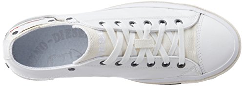 Diesel "Magnete" Exposure Low I- Sne, Zapatillas Bajas Hombre, Blanco (T1003 White), 45 EU