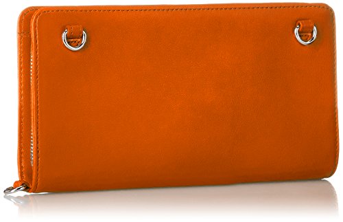 Diesel Mujer GRANATO LOOP PHOPPY FAMILY Monedero Bolso (Naranja)