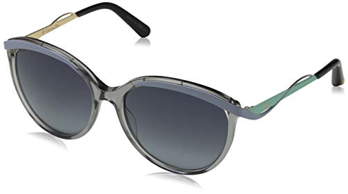 Dior DIORMETALEYES1 HD NE4 Gafas de Sol, Gris (Transp Grey Blue Aqua/Grey Shaded), 57 para Mujer