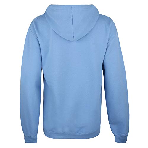 Disney Lion King 94 Hoodie Sudadera con Capucha, Azul Aciano, S para Mujer