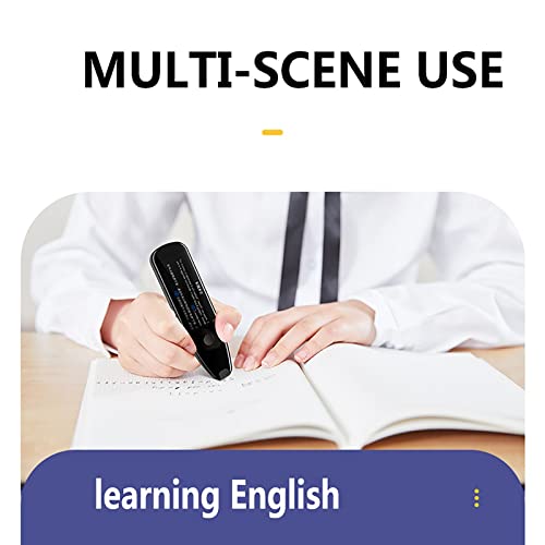 Dispositivo De Traducción De Idiomas, Traductor De Escaneo De 112 Idiomas, Extractos De Textos De Estudiantes, Diálogo De Traducción De Viajes(Color:B)