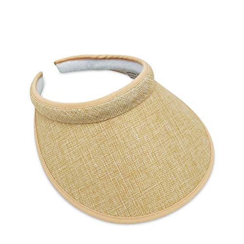 DORRISO Retro Mujer Gorra de Sol Sombrero Anti-UV Protector Solar Visera Viajar Ciclismo Excursionismo Playa Mujer Viseras