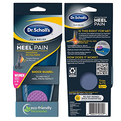 Dr. Scholl's Ortesis para aliviar el dolor para mujer, 1 par, talla 5-12