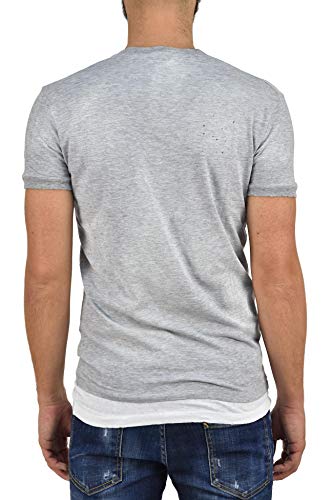 Dsquared 2 camisetas DSQUARED2 para hombre, color gris gris M