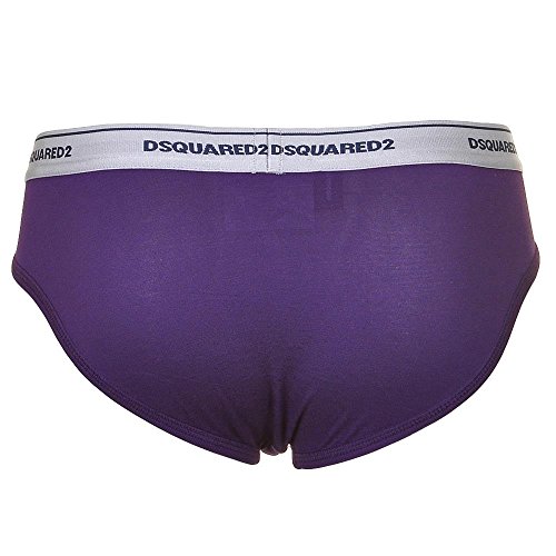 Dsquared 2 Modal Stretch Logo Brief, morado, Morado (, S