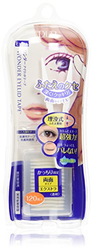 D.U.P Wonder Eyelid Tape - Extra - 120 tapes by D.U.P