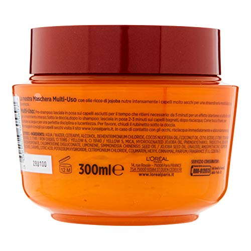 Elvive Aceite extraordinario Mascarilla Nutritiva 300 ml