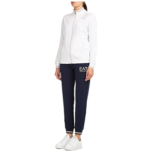 Emporio Armani EA7 Mujer Chandal White - Navy Blue S