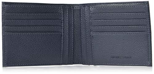 Emporio Armani Emporio Armani - Juego de cartera y llavero de piel, turquesa (Azul) - Y4R222YEW1E80033