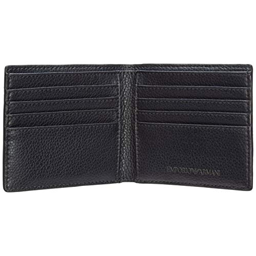 Emporio Armani hombre monedero navy blue