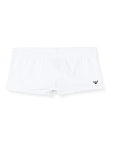 Emporio Armani Swimwear Swimming Trunk Bold Logo Eagle Bañador, Blanco, 3XL para Hombre