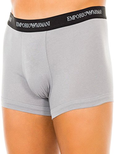 Emporio Armani Underwear CC717 Calzoncillos, Hombre, Multicolor (Blanco/Negro/Gris 02910), XXL