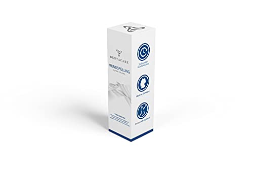 Enjuague bucal DENTACARE con triple acción de PROF. DR. JUNG, reduce el mal aliento de larga duración, reduce eficazmente la formación de placa, la periodontitis y la caries dental. (250ml)