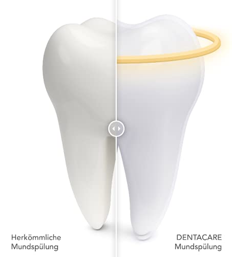 Enjuague bucal DENTACARE con triple acción de PROF. DR. JUNG, reduce el mal aliento de larga duración, reduce eficazmente la formación de placa, la periodontitis y la caries dental. (250ml)