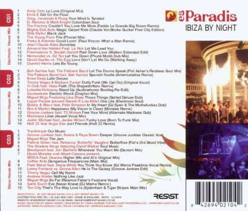 Es Paradis "Ibiza By Night" (Imp 3cd)