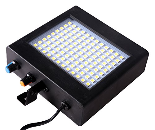 Estroboscopio atómico luces LED, luz estroboscópica, luz intermitente súper brillante, 108 piezas de luces de juego LED blancas para discoteca, salón de baile, KTV, Dj Bar, club, fiesta de música