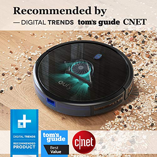 eufy RoboVac 11S (Slim) Robot Aspirador con Auto Recarga, con tecnología BoostIQ, Ultra Fino, 1300 Pa de Potencia de succión, Silencioso, Ideal para aspirar y Limpiar Suelos y alfombras