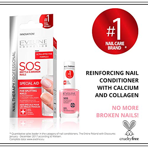 Eveline Cosmetics Therapy for brittle y Broken Nails, 1 pieza