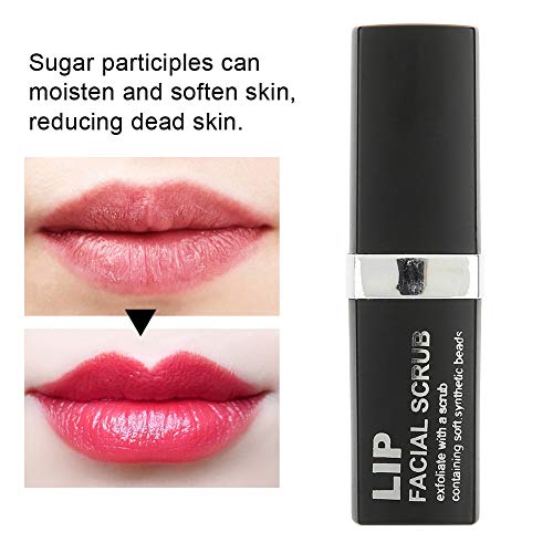 Exfoliante de labios Barras exfoliantes de labios, Cuidado de los labios, Lápiz labial nutritivo Quitar cutículas Película de labios