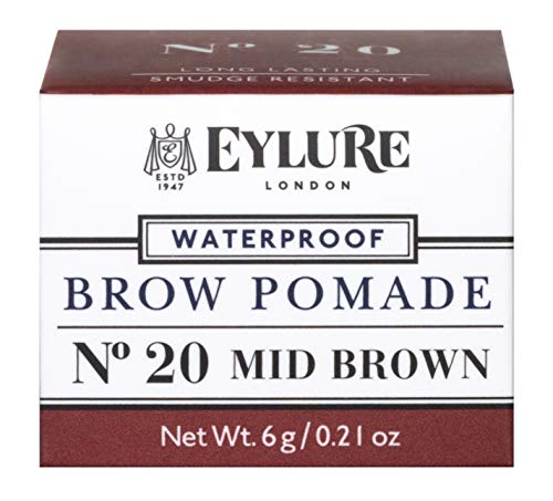 Eylure Brow pomade mid brown - sombra en crema cejas castañas 21 g