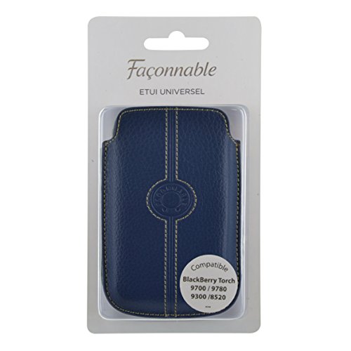 Façonnable – Funda de Piel Universal Azul