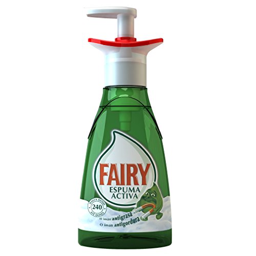 Fairy Espuma Activa - Lavavajillas, pack de 3x 375 ml (Total 1125 ml)