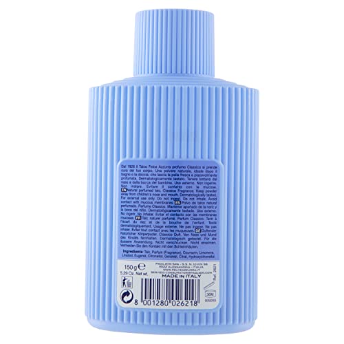 Felce Azzurra – Talco, Perfume Clásico, 150 g