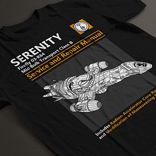 Firefly Serenity Service And Repair Manual Men's T-Shirt