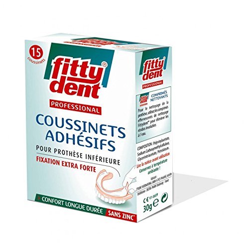 Fittydent Coussinets Adhésifs x 15