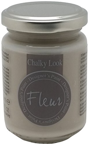 Fleur Paint 12054 - Pintura mineral (base agua, 130 ml) color dove grey