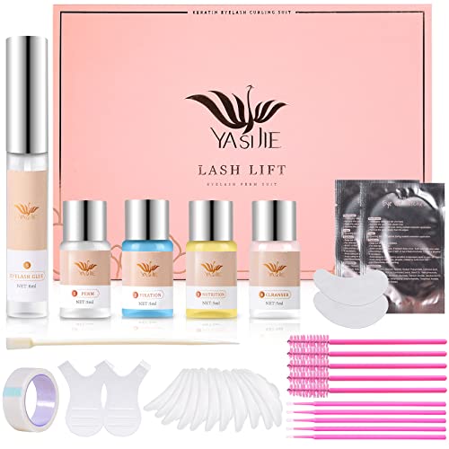 FORMIZON Kit de Permanente de Pestañas, Kit de Elevación de Pestañas, Kit de Laminación de Cejas, Lash Lift Kit con Almohadilla de Pestañas y cepillos para Duraderas Rizar Pestañas para Salón