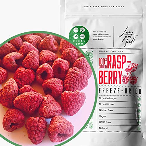 Frambuesas Liofilizadas | Crunch Frambuesa Deshidratada | Freeze Dried Fruit Raspberry | Liofilizado Frambuesas Frescas | Fruta Liofilizada Puedes Hacer un Bocadillo de Frutas con Fresa, Mango Fruta