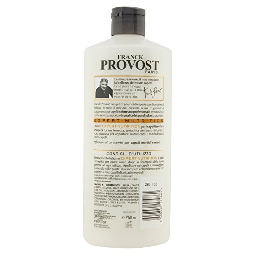 Franck Provost Paris Expert Nutrition Champú profesional, 750 ml