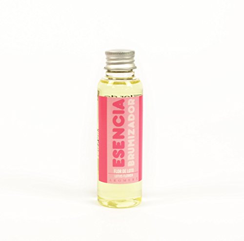 Frasco Esencia de Ambiente 60 ml para Brumizadores y Quemadores Aroma Flor de Loto