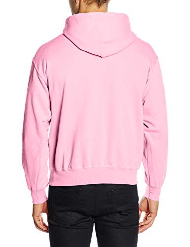 Fruit of the Loom SS026M, Sudadera con capucha y cremallera Para Hombre, Rosa (Light Pink), Large