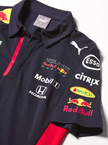 Fuel For Fans Polo para Mujer 2020 Team, Mujer, Red Bull Racing F1 - Polo para Mujer 2020, 170701051, Azul Marino, L