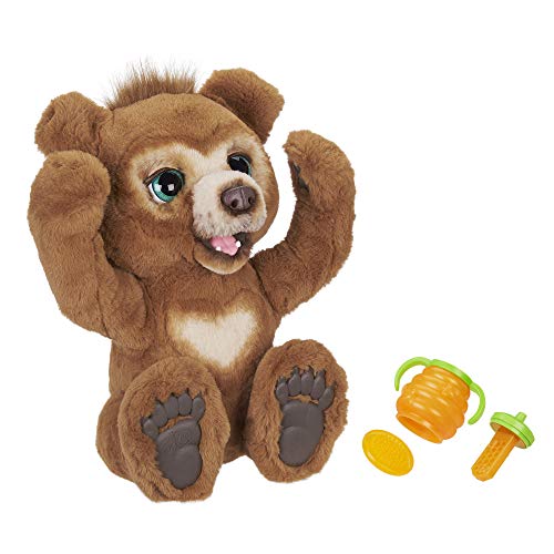 FurReal friends Cubby, el osito curioso, peluche interactivo, para niños a partir de 4 años