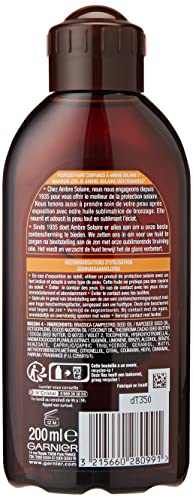 Garnier Ambre Solaire Huile Bronzante Intense aux Senteurs de Coco 200 ml