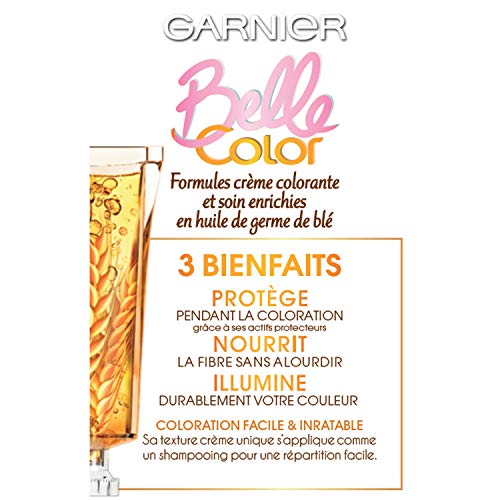 Garnier - Belle color - El color permanente de la castaña - 21 natural de rubio claro dorado