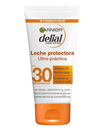 Garnier Delial Sensitive Advanced Proteccion Adultos Formato Viaje Ip 30 - 50 Ml, 6 Unidad