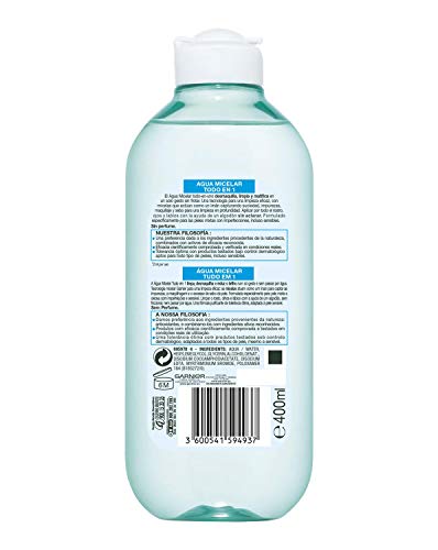 Garnier Pure Active Mat Control Agua Micelar - 400 ml