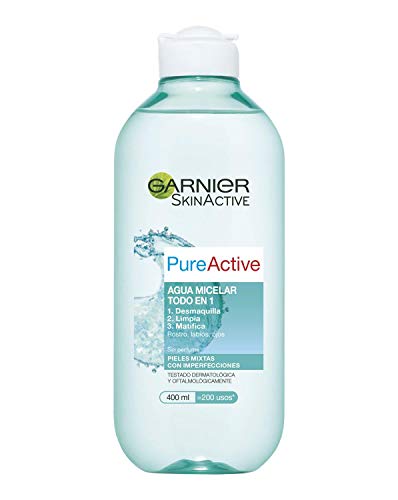 Garnier Pure Active Mat Control Agua Micelar - 400 ml