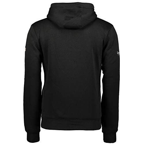 Geographical Norway - Sudadera DE Hombre GYMCLASS Negro M