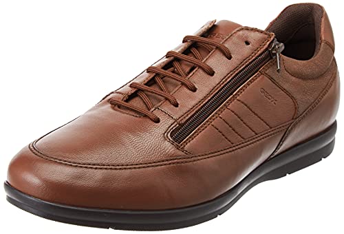 Geox Man U ADRIEN A SHOES LT BROWN 42_EU