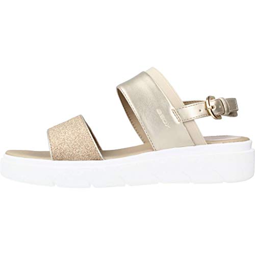 Geox Sandalias Chanclas Mujer D Tamas para Mujer Gold 37 EU