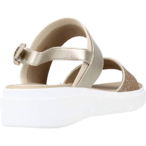 Geox Sandalias Chanclas Mujer D Tamas para Mujer Gold 37 EU