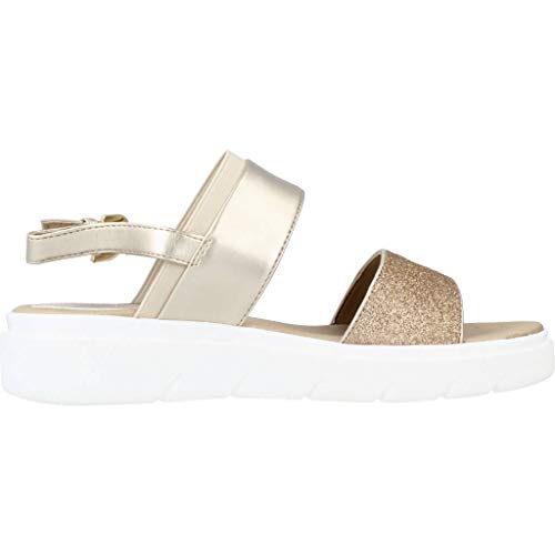 Geox Sandalias Chanclas Mujer D Tamas para Mujer Gold 37 EU