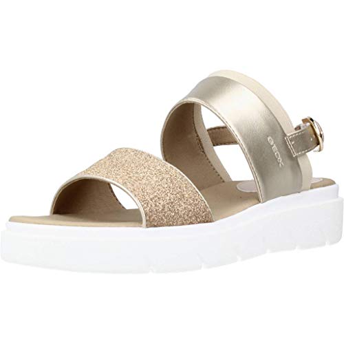 Geox Sandalias Chanclas Mujer D Tamas para Mujer Gold 37 EU